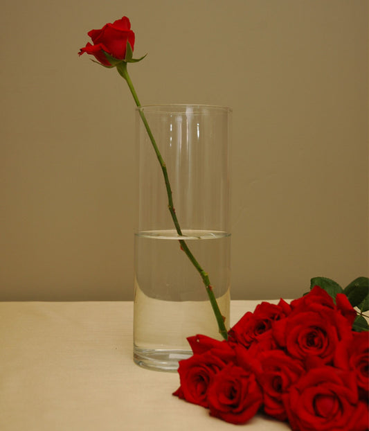 Long Stem Rose Vase
